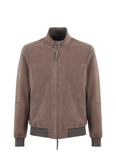 The Jack Leathers Coatsjackets In Tortora