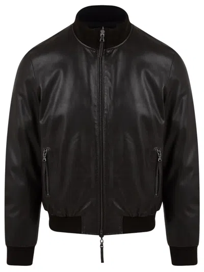 The Jack Leathers Coats In Brown