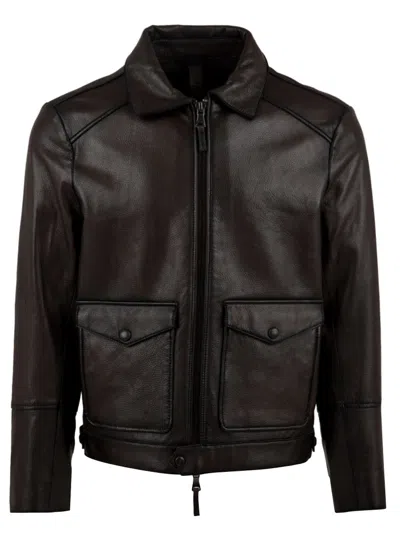 The Jack Leathers Coats In Brown