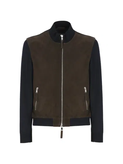 The Jack Leathers Derek Jacket In Animal Print