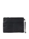 THE JACK LEATHERS BOLSO CLUTCH - NEGRO