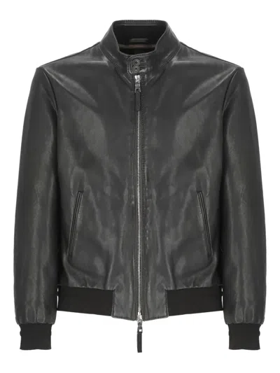 THE JACK LEATHERS LEATHER JACKET