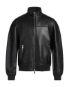 The Jack Leathers Man Jacket Black Size 42 Leather