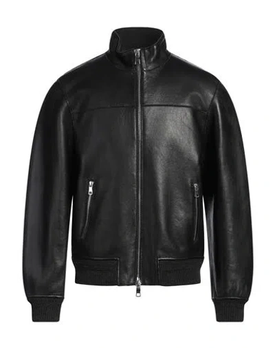 The Jack Leathers Man Jacket Black Size 42 Leather