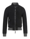 The Jack Leathers Man Jacket Midnight Blue Size 42 Soft Leather