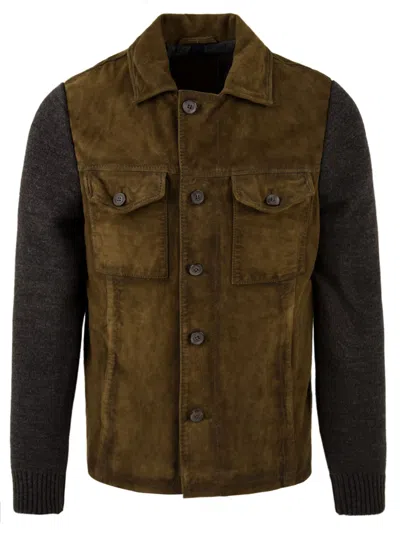 The Jack Leathers Coats In Brown