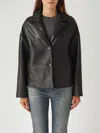 The Jackie Leather Jammy Leather Jacket In Black