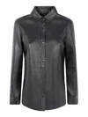 The Jackie Leathers Avril Shirt In Brown