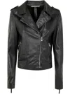 The Jackie Leathers Cicolne Leather Jacket In Black