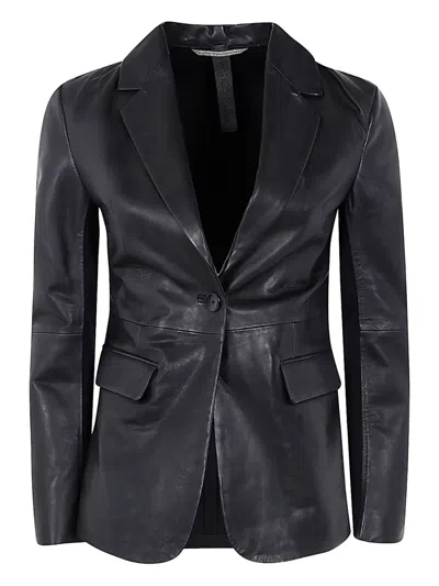 The Jackie Leathers Lucy Blazer In Black