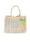 The Jacksons Amalfi Jute Bag In Neutral