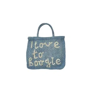 The Jacksons I Love To Boogie Small Bag In Blue