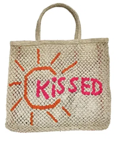 The Jacksons Women's Sun Kissed Tote Bag In Natural/pink In Multi