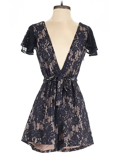 Pre-owned The Jetset Diaries Romper In Blue