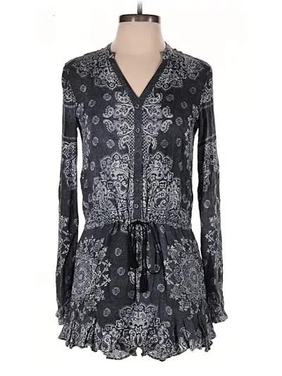 Pre-owned The Jetset Diaries Romper In Gray