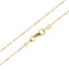 The Jewellery Store London Women's Fine Ball Chain In Gold Vermeil In Gold