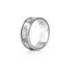 The Jewellery Store London Women's Spinner Om Band Ring In Sterling Silver