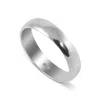 The Jewellery Store London Women's True Love Wedding Band For Him/her In Sterling Silver