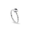 The Jewellery Store London Women's White / Silver April Birthstone Ring In Sterling Silver- Crystal