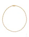 The Jewelz Women's Silver / Yellow / Gold Starlet Tennis Necklace In Sterling Silver