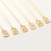 The Jewelz Women's White / Neutrals Personalized Alphabet Crystal Charm Pendant For Gifting