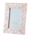 The Jws Collections Mother-of-pearl Picture Frame, Pink, 4" X 6"