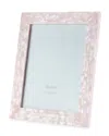The Jws Collections Mother-of-pearl Picture Frame, Pink, 8" X 10" In Pink