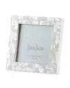 The Jws Collections Mother-of-pearl Picture Frame, White, 3.5" X 3.5"