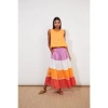 THE KINDRED CO. HAVEN OAHU TANK MAXI SKIRT