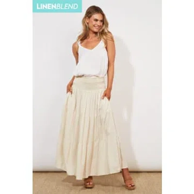 The Kindred Co. Haven Tanna Maxi Skirt In Neutrals