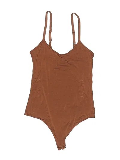 Pre-owned The Kit. Bodysuit In Brown