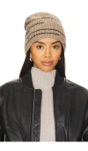 The Knotty Ones Rastu Beanie In Buckwheat & Blue