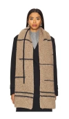 The Knotty Ones Rastu Scarf In Buckwheat & Blue