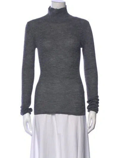 Pre-owned The Kooples Alpaca Turtleneck Sweater W/ Tags In Grey