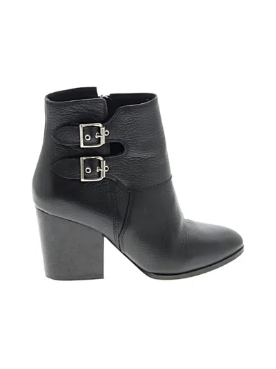Pre-owned The Kooples Ankle Boots In Black