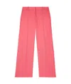 The Kooples Belt-loop Suit Pants In Vintage Pink