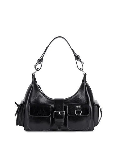 The Kooples Black Leather Amelia Bag