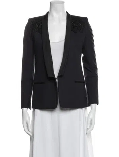 Pre-owned The Kooples Blazer In Blue