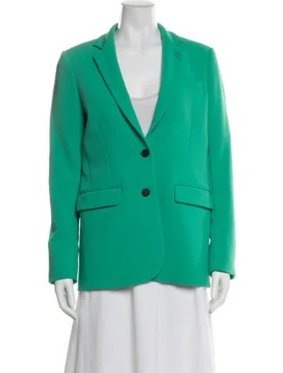 Pre-owned The Kooples Blazer In Green