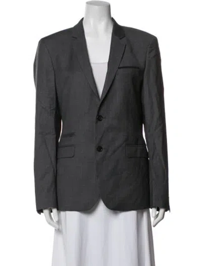 Pre-owned The Kooples Blazer In Grey