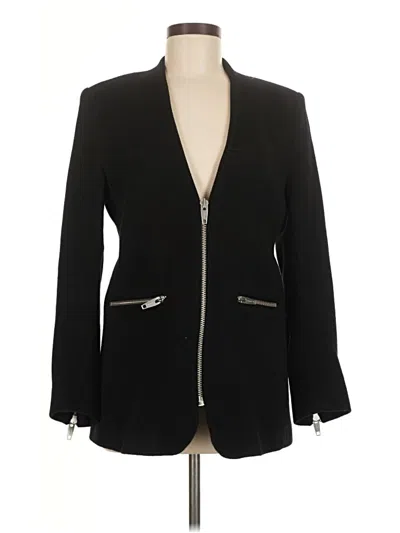 Pre-owned The Kooples Blazer Jacket In Black