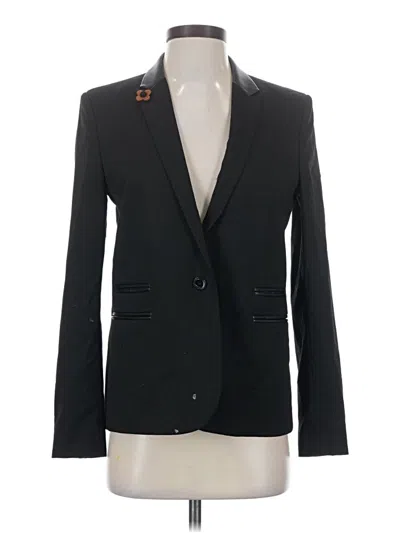 Pre-owned The Kooples Blazer Jacket In Black