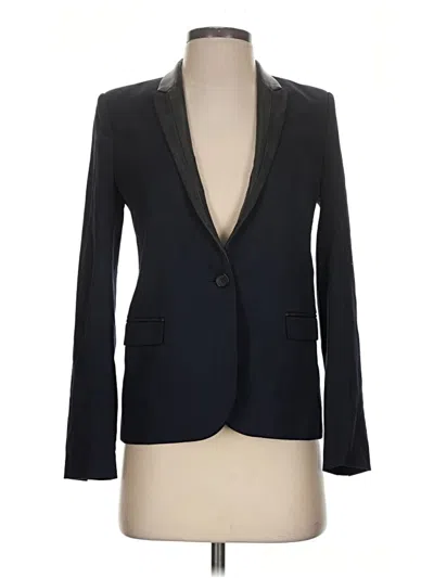 Pre-owned The Kooples Blazer Jacket In Black