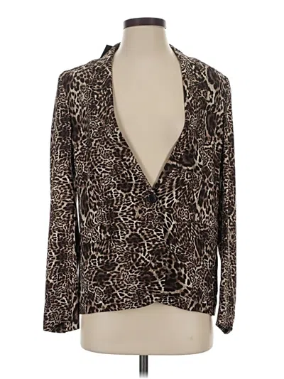 The Kooples Blazer Jacket In Animal Print