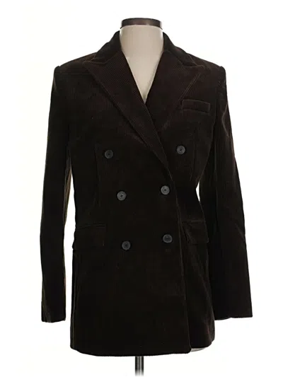 Pre-owned The Kooples Blazer Jacket In Brown