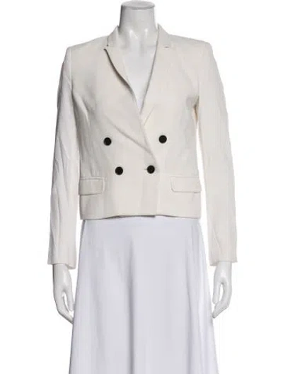 Pre-owned The Kooples Blazer In Neutral