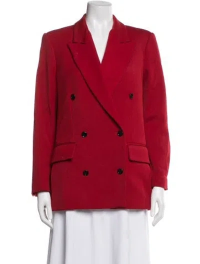 Pre-owned The Kooples Blazer In Red
