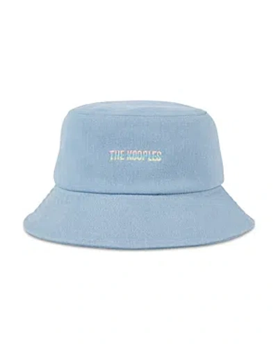 THE KOOPLES BOB DENIM BUCKET HAT