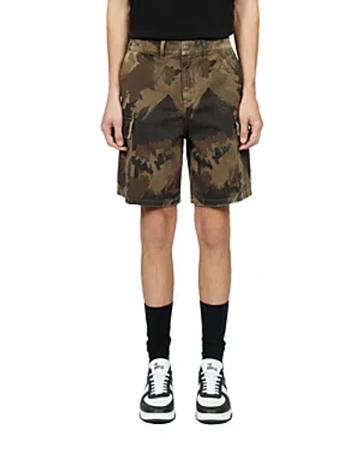 THE KOOPLES CAMOUFLAGE CARGO SHORTS