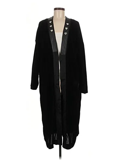 Pre-owned The Kooples Cardigan Sweater In Black
